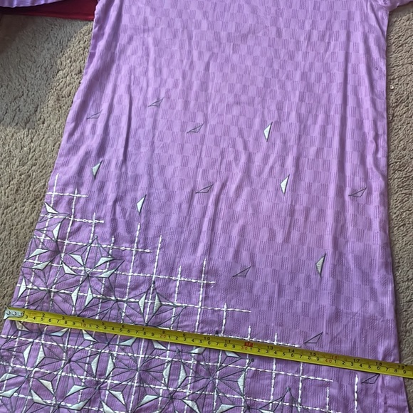 Pakistani Alkaram purple kurta - Picture 9 of 12